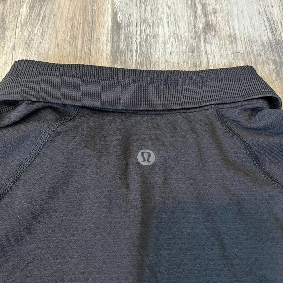 Lululemon Swiftly Tech Short-Sleeve Polo Shirt, Black, Size 10 - Picture 7 of 12